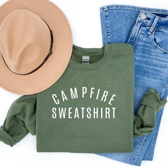 Tops - Campfire Sweatshirt | Fall Crewneck
